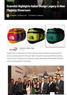 Philippines: Scavolini opens a new showroom in Makati, bringing Italian artistry to home design.