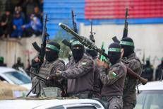Miliziani di Hamas a Gaza - Afp