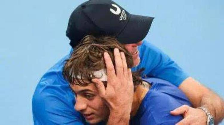 Stefano e Flavio Cobolli - Foto concessa da Stefano Cobolli