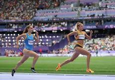 Anna Polinari nella 4x400 - Fotogramma/IPA