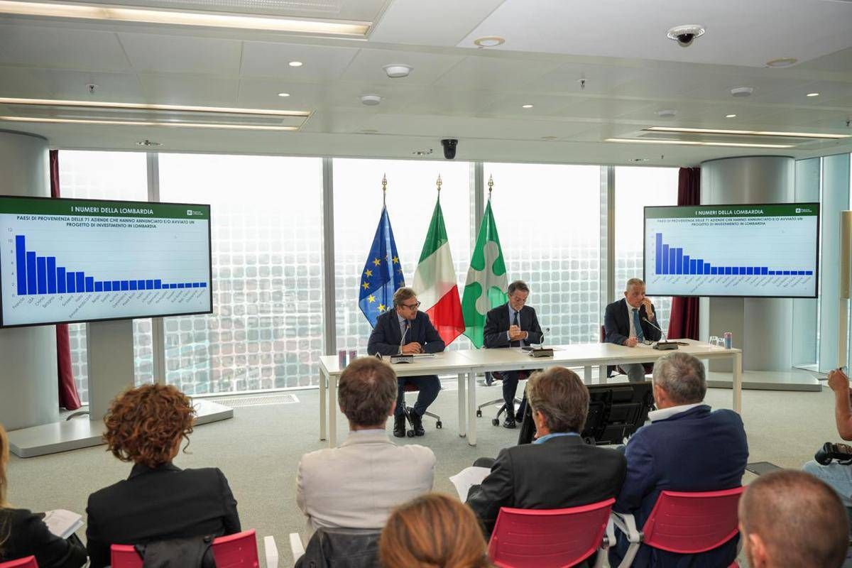 Lombardia, nuova strategia per attrarre investimenti