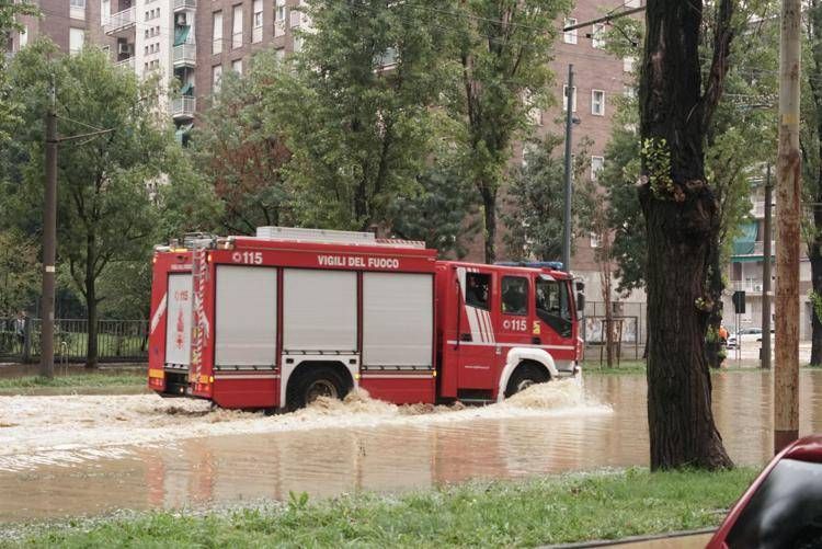Intervento dei vigili del fuoco (Ipa)