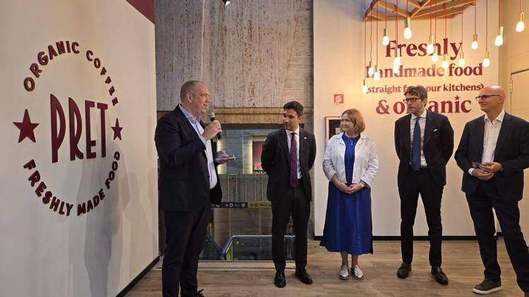 Pret A Manger sbarca a Milano Centrale, prima assoluta in una stazione italiana