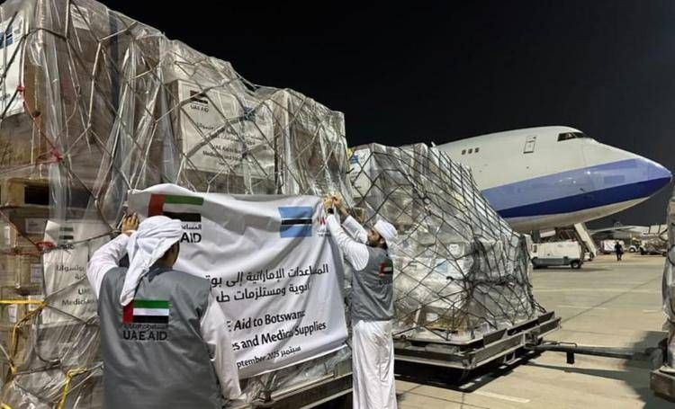 Botswana, Emirati inviano 96 tonnellate aiuti per emergenza sanitaria