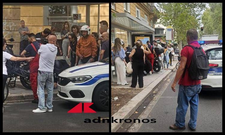 Il luogo dell'incidente, foto Adnkronos