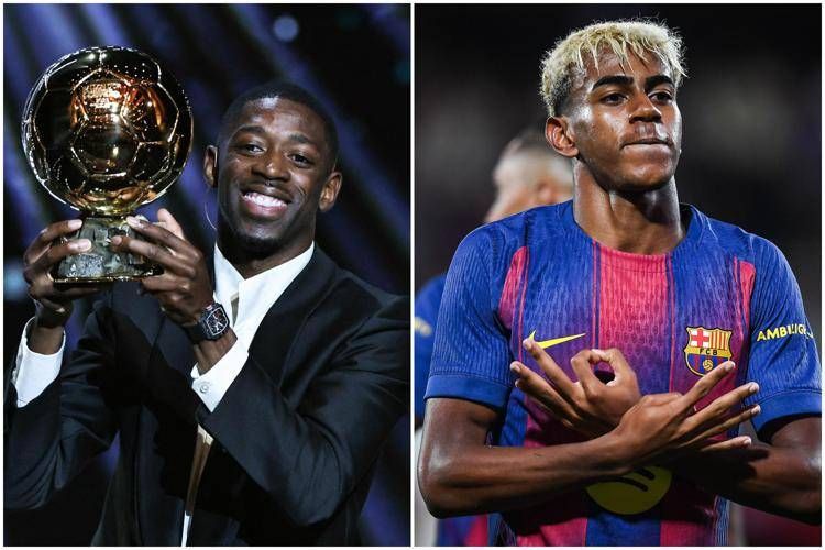 Ousmane Dembelé e Lamine Yamal - Ipa/Fotogramma