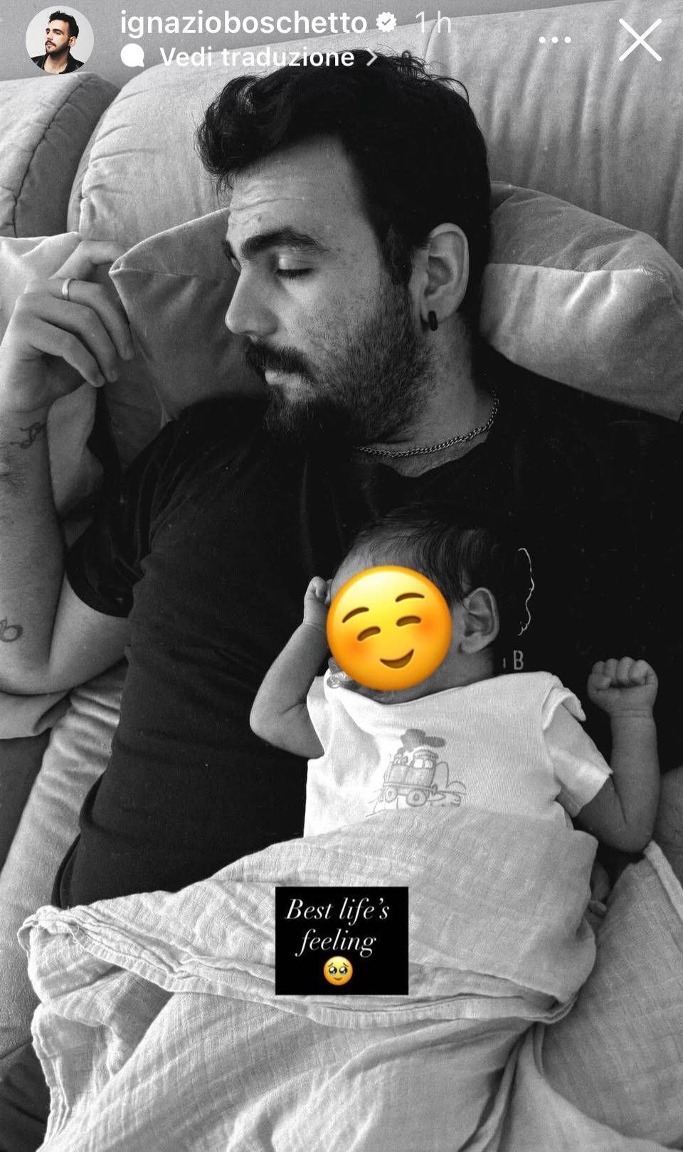 boschetto figlio dormono ig