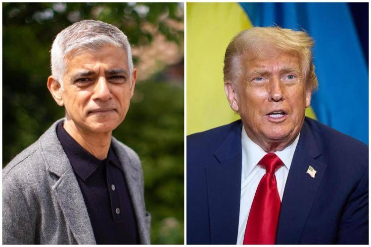 Sadiq Khan e Donald Trump - Ipa
