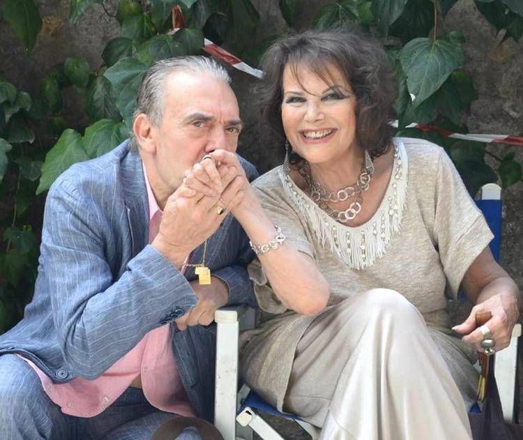 Rino Barillari e Claudia Cardinale