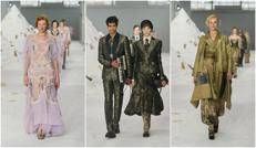 Tre uscite della sfilata di Antonio Marras per la primavera-estate 2026