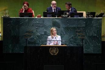Gaza, Meloni all'Onu: 