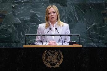 Meloni, il discorso all'Onu: 