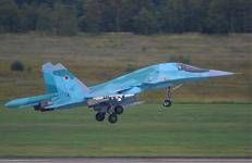 Un caccia Su-34 russo