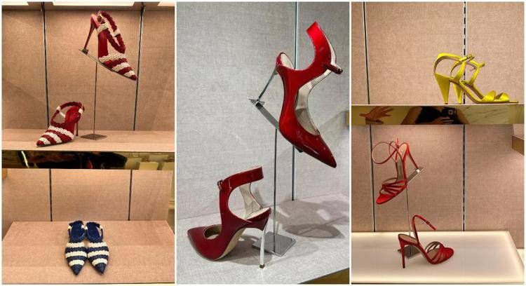 Alcuni modelli della collezione Casadei spring-summer 2026