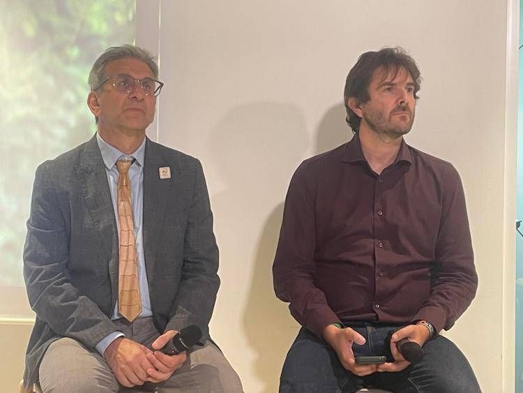 Antonio Brunori e Giorgio Vacchiano