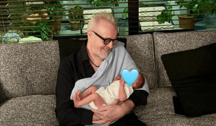 Umberto Tozzi e il piccolo Achille - Instagram / @umbertotozziofficial