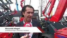 Gis 2025: Magni (Magni telescopic Handlers), 'nuovo Th3.6 elettrico pensato per utilizzo indoor'