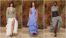 Tre look della primavera-estate 2026 di Luisa Spagnoli