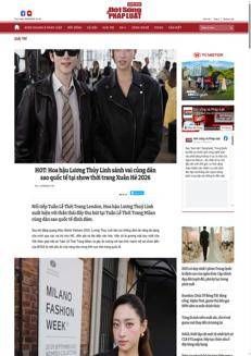 Vietnam: Lương Thùy Linh shines at Milan Fashion Week with BOSS