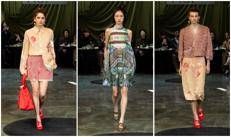 Tre look della primavera-estate 2026 di Hui