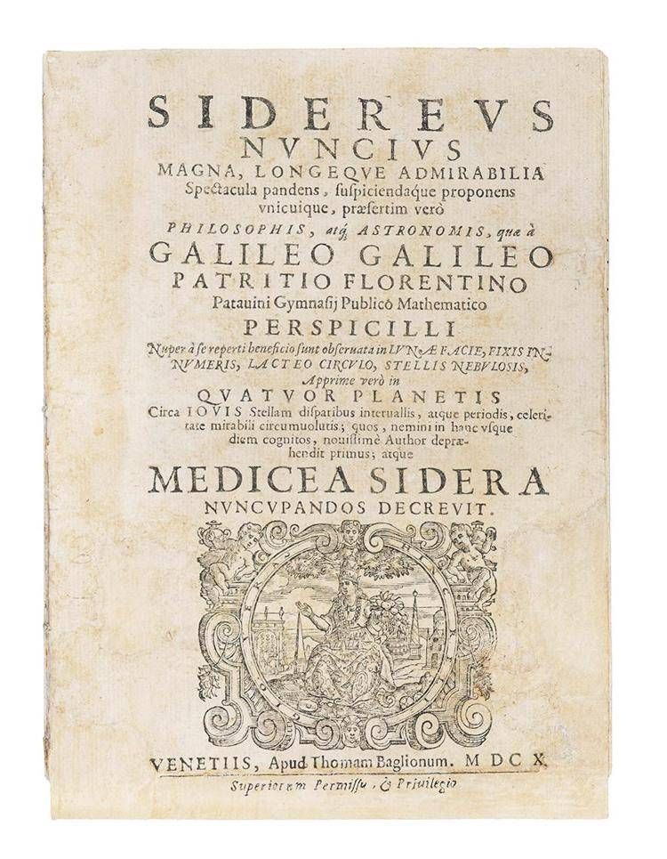 Galileo, il libro salvato dall'acqua