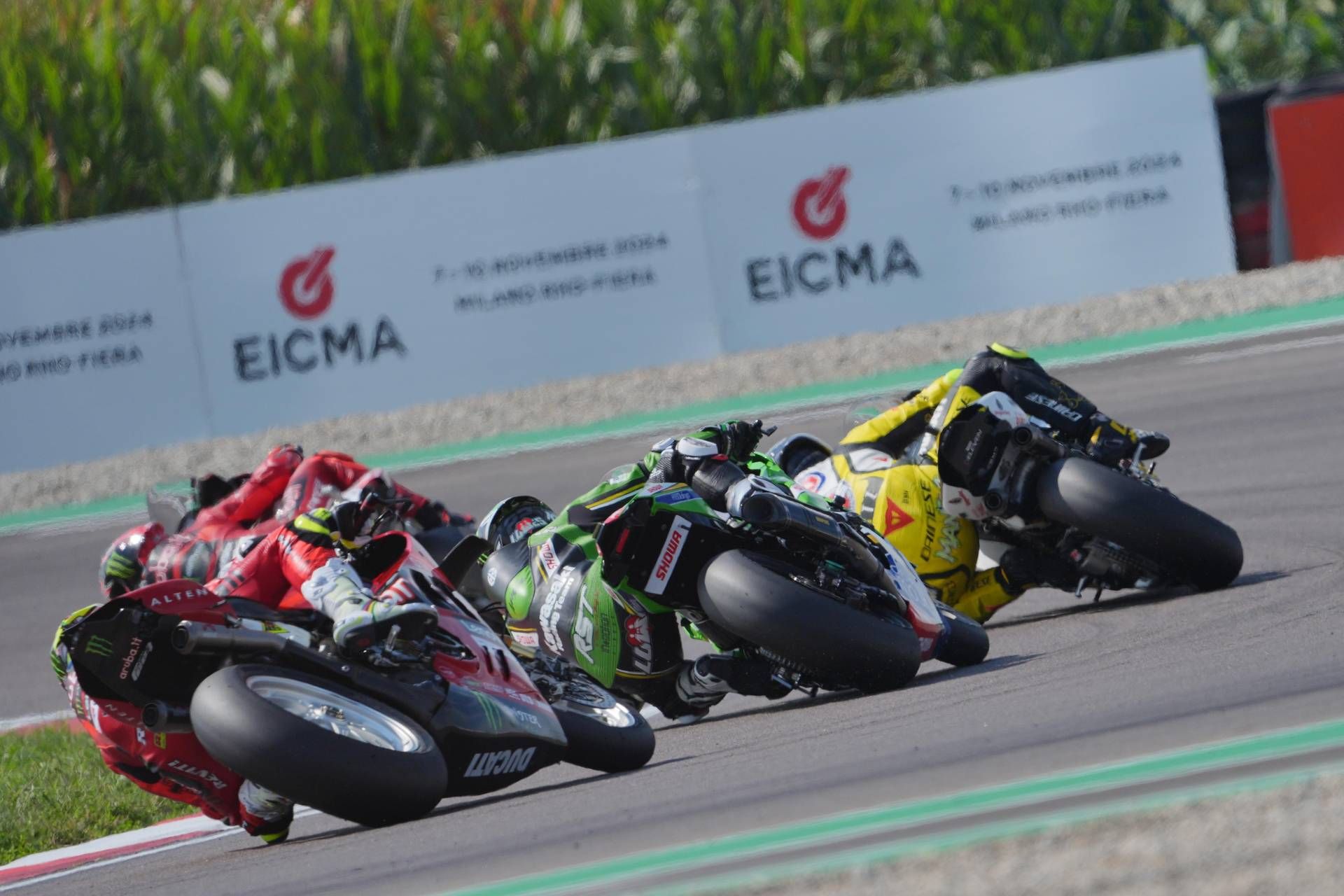 EICMA Ana Sponsoru WorldSBK Estoril sahnesinde