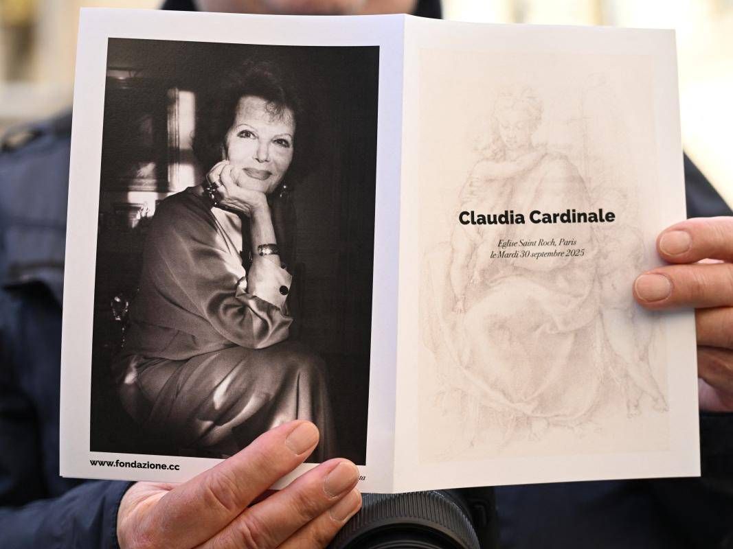 afp claudia cardinale funerali 97