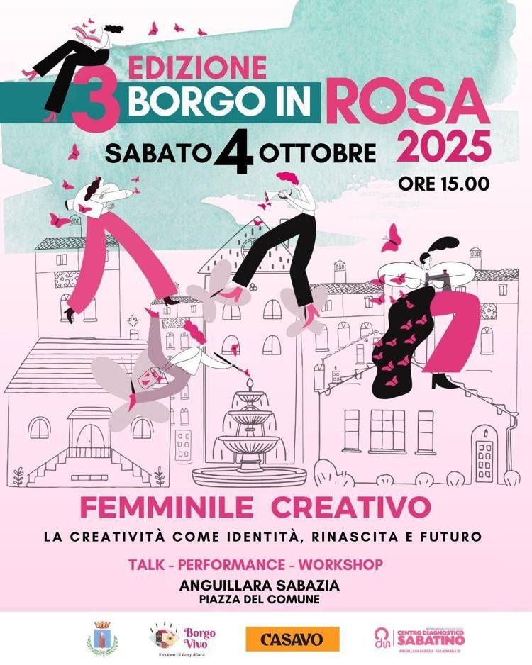 Borgo in rosa, ad Anguillara Sabazia la III edizione