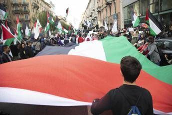 Manifestazione ProPal a Milano - Fotogramma /Ipa