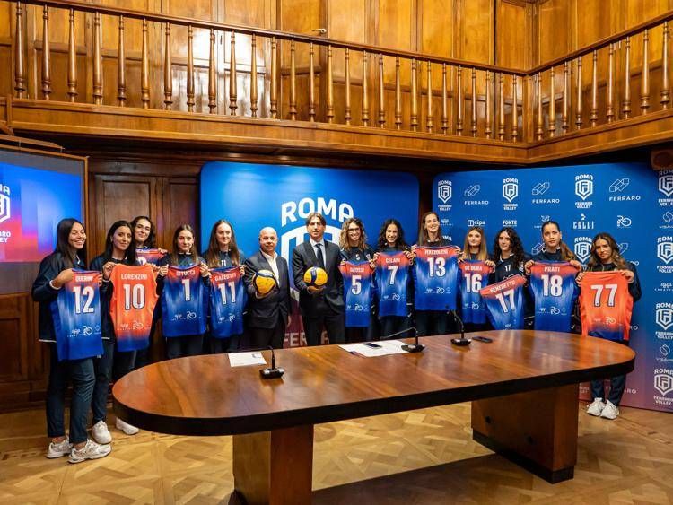 La Ferraro Volley Roma con Alessandro Onorato