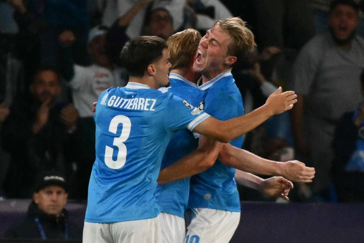 Şampiyonlar Ligi, Napoli-Sporting Lizbon 2-1 tarafından Hojlund