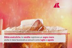 Bevande analcoliche, ad agosto vendite -11,3%