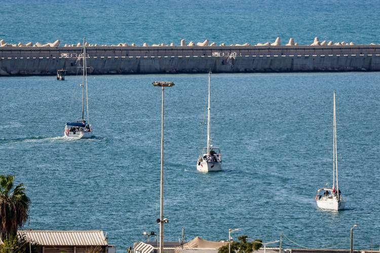 Barche della Flotilla verso Ashdod