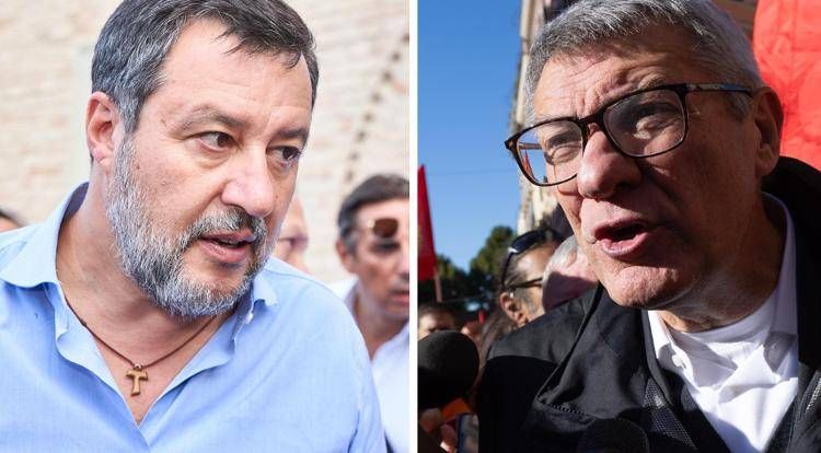 Salvini e Landini