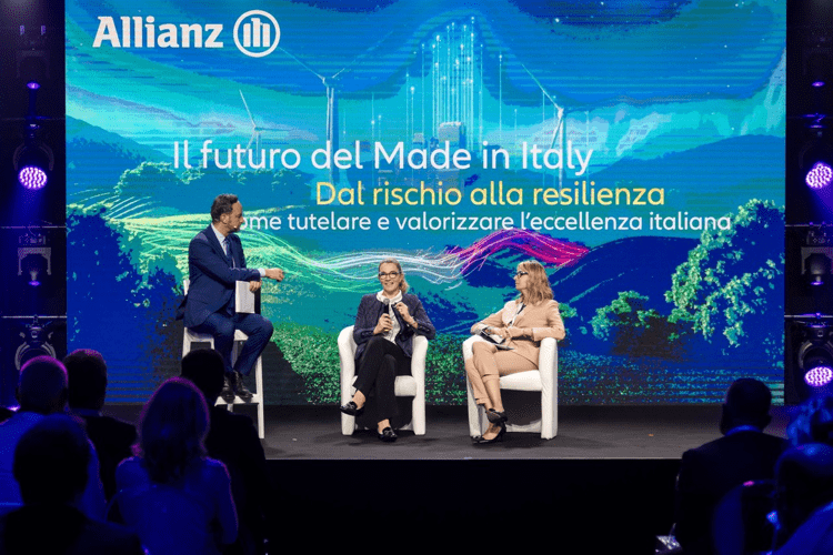Aylin Somersan Coqui, CEO Allianz Trade e Presidente del Management Board di Allianz Trade e Paola Pietrafesa, Vicedirettore Generale con il ruolo di Responsabile della Direzione Distribution & Market in Allianz S.p.A