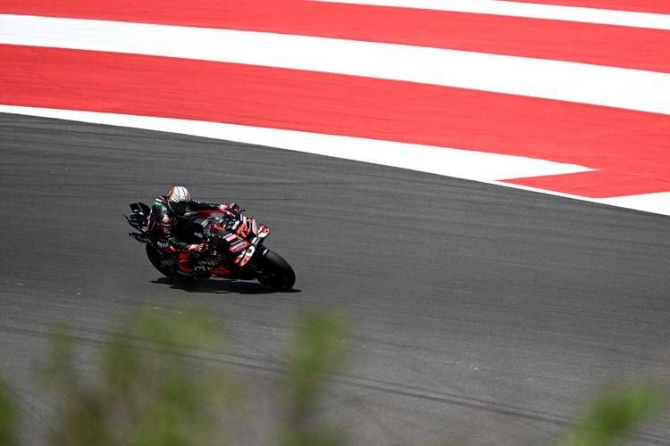 Marco bezzecchi al MotoGp di Indonesia - Afp