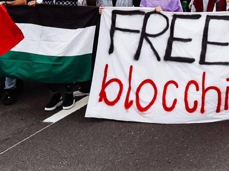 Manifestazione per Gaza (Ipa)