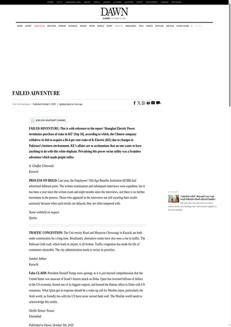 Pakistan: Ritardi nei risultati delle assunzioni dell'EOBI preoccupano i candidati