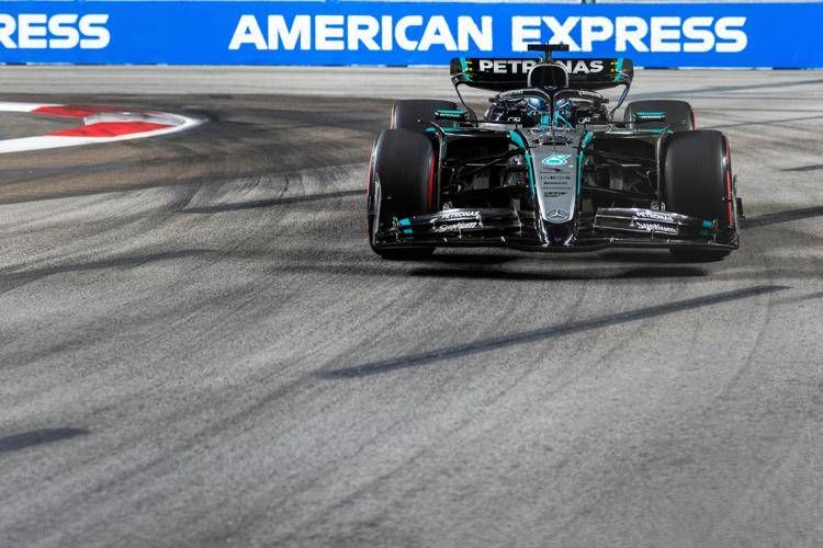 La Mercedes di George Russell - Fotogramma/IPA