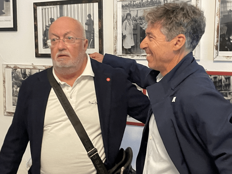cavaliero image Diego Cavaliero con Manfredi Borsellino - (Foto Adnkronos)