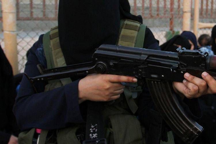 palestinian_female_militants_from_the_al-quds_brigades_the_armed_wing_of_the_islamic_jihad_movement_take_part_in_a_rally image Jihadista - Fotogramma /Ipa