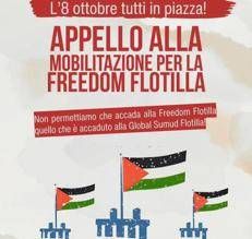 L'appello della Freedom Flotilla