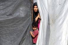 Sfollati a Gaz - (Afp)