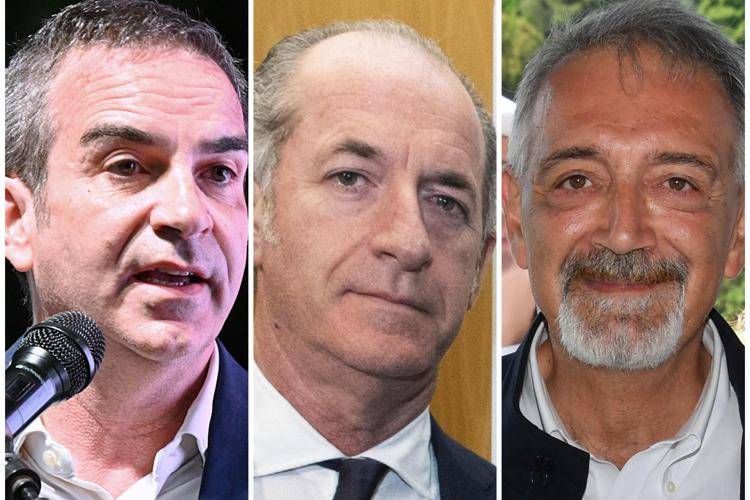 Roberto Occhiuto, Luca Zaia e Francesco Rocca