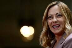 Giorgia Meloni - Afp