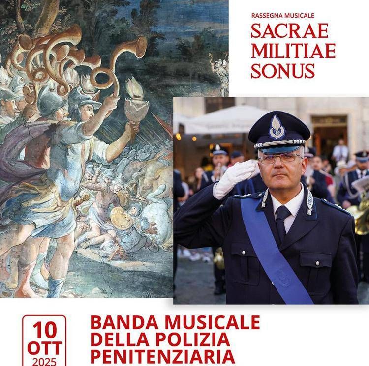 Musica, domani banda Polizia penitenziaria alla basilica di San Vitale a Roma