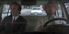 Roberto Benigni e Paolo Bonacelli in Johnny Stecchino