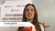 Bullismo: Annalisa Minetti, 'Musica e sport educano alla vita'