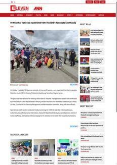 Myanmar: Repatriati 90 cittadini birmani dalla Thailandia