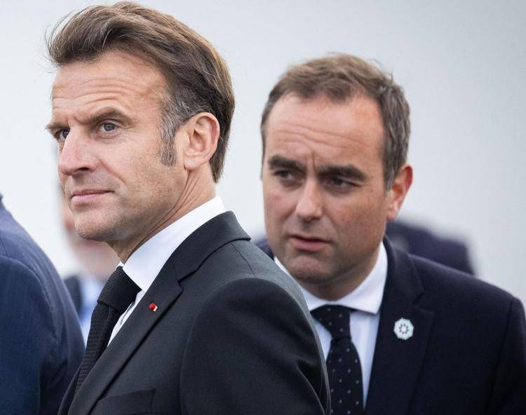 Emmanuel Macron e Sébastien Lecornu (Fotogramma/Ipa)